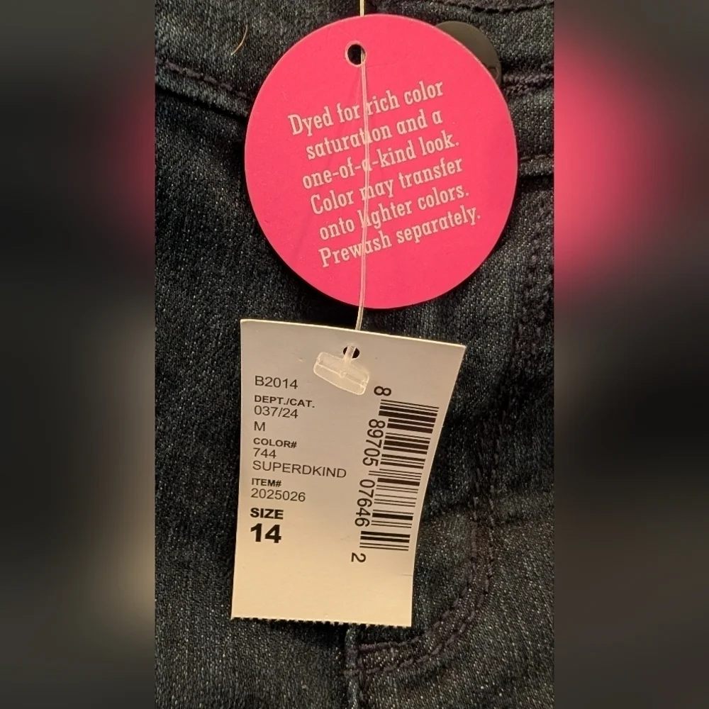 The Children's Place NWT Girls Adjustable Waist Super Skinny Dark Wash Jeans NEW